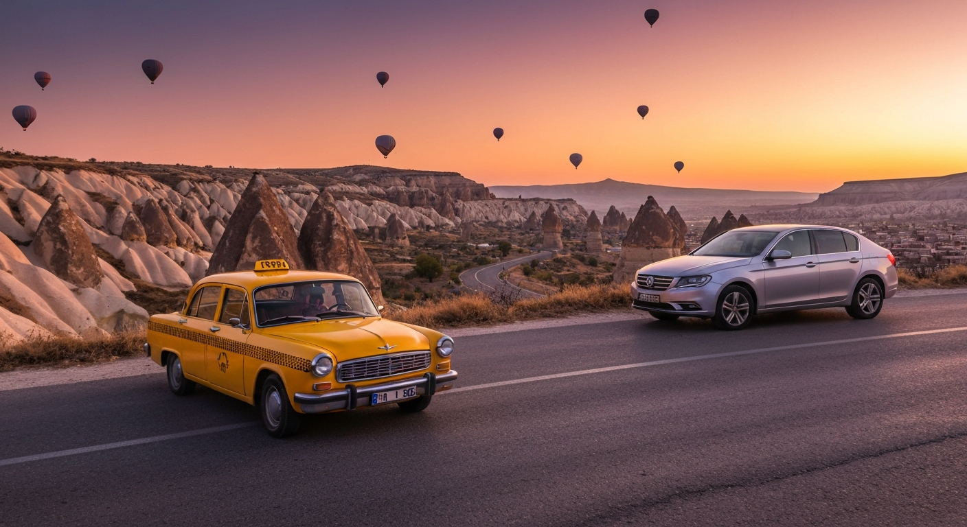 Cappadocia Taxi vs Rental Car: Which is Better?