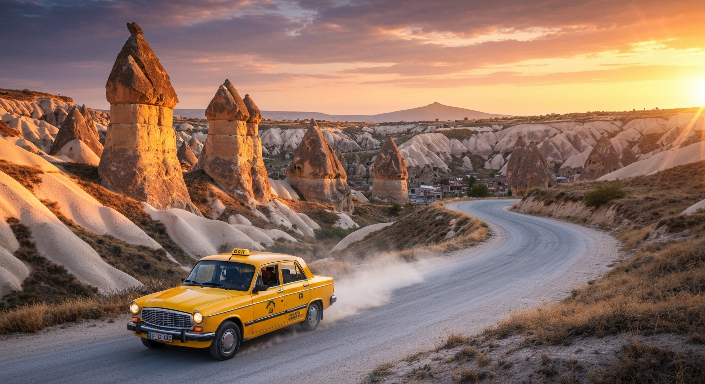 Goreme to Pasabag Valley by Taxi
