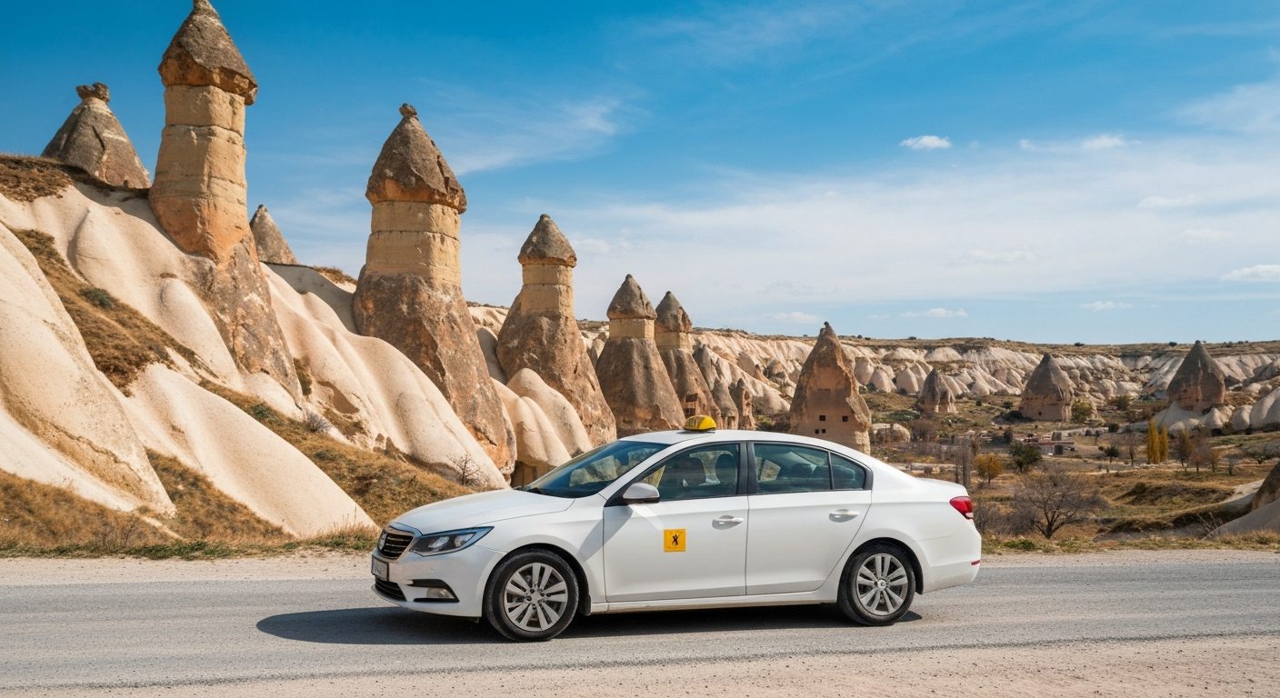 Goreme to Love Valley by Taxi