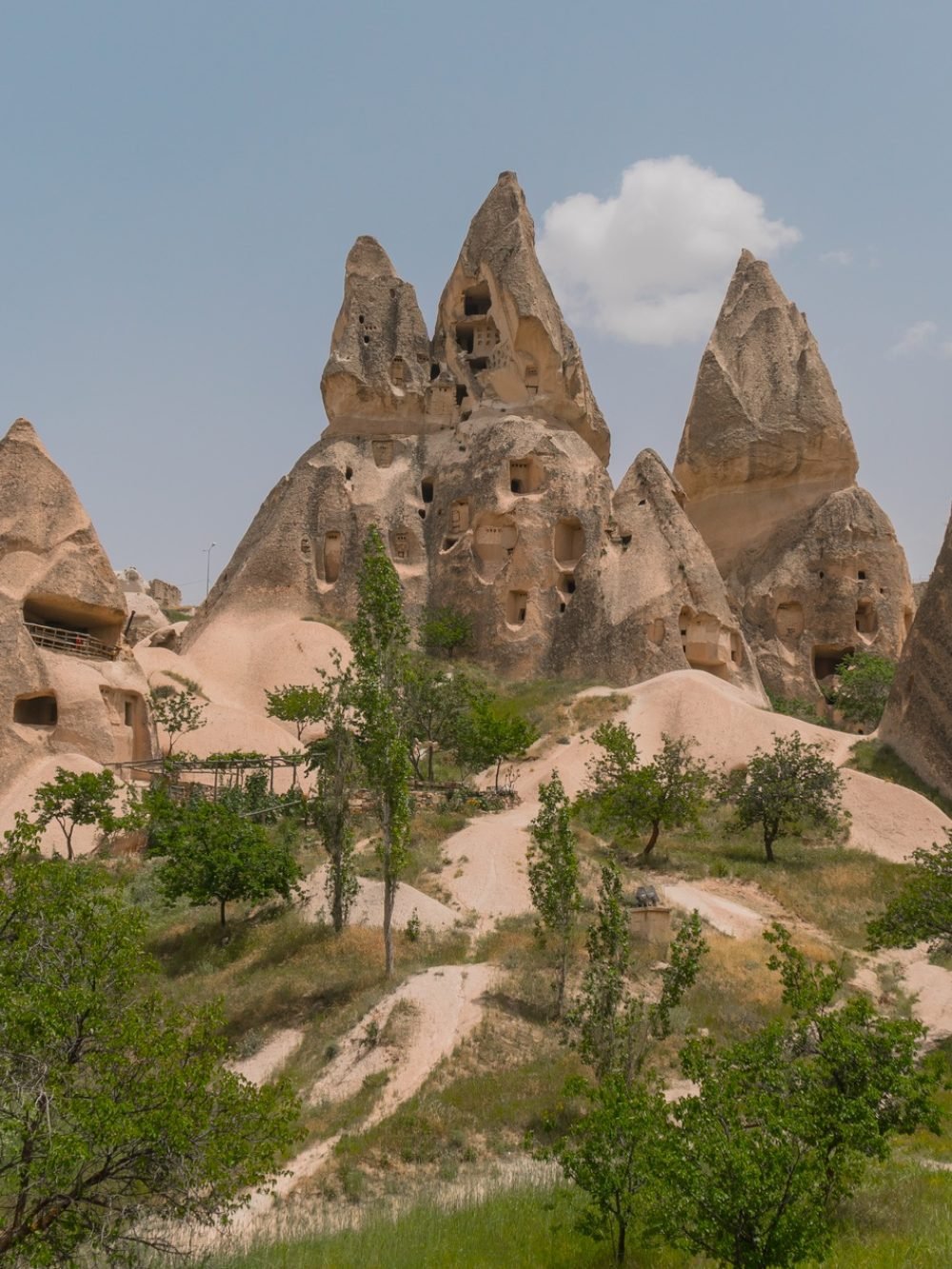 Uchisar caves in Cappadocia, Uçhisar Taxi